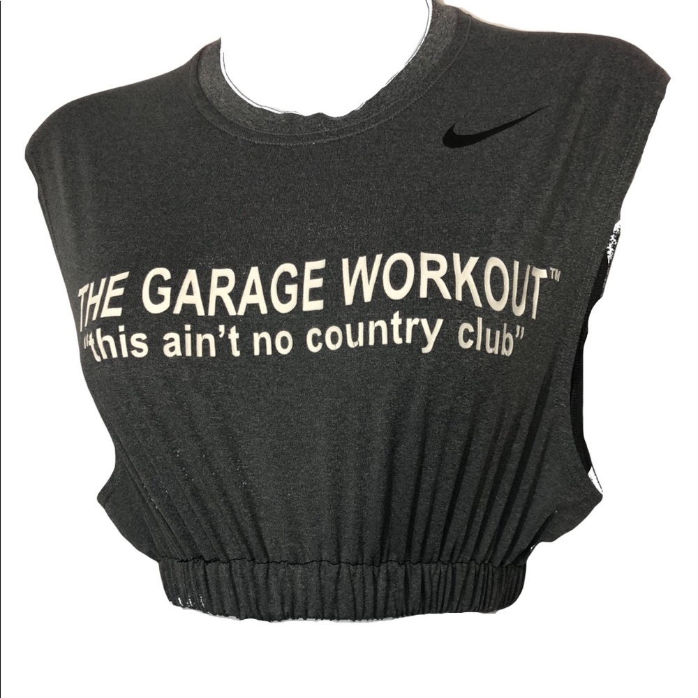 SOLD 1 of 1 reworked nike bralette